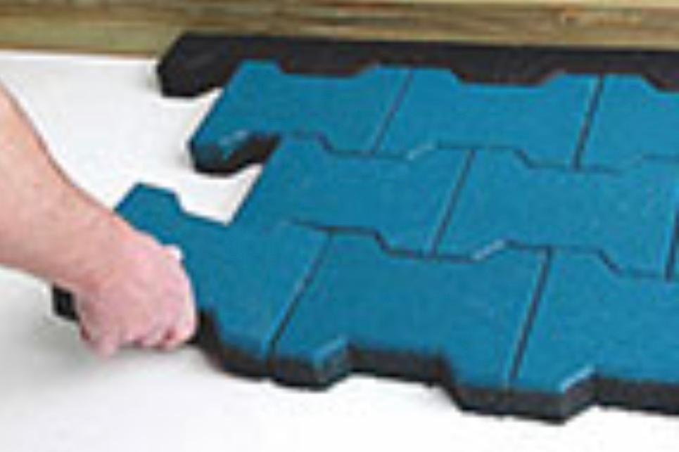 INTERLOCKING RUBBER PAVERS EPDM